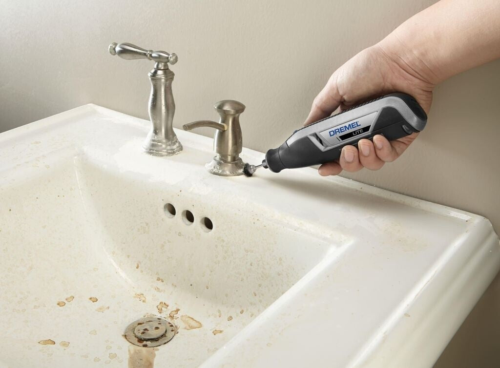 Dremel Lite 7760-15 tragbar 3,6V Set mit 15 Zubehör polieren schleifen gravieren