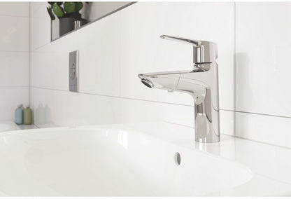 GROHE Start 23978003 Waschtischarmatur M Chrom Ausziehbarer Auslauf Push-Open