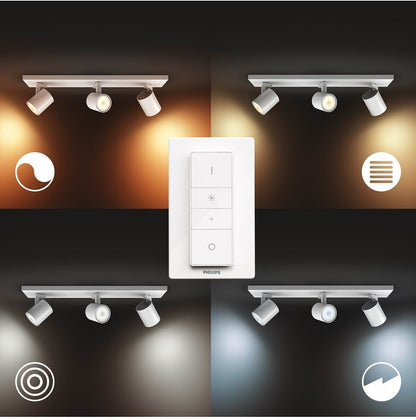 Philips Hue White Ambiance Runner Spot Bluetooth weiß GU10 350 lm Dimmer