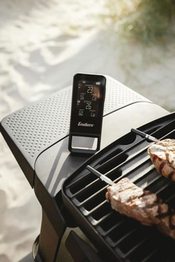 Enders Celsio II Bluetooth Grillthermometer 2 Edelstahlfühler LCD App 8805 Neu