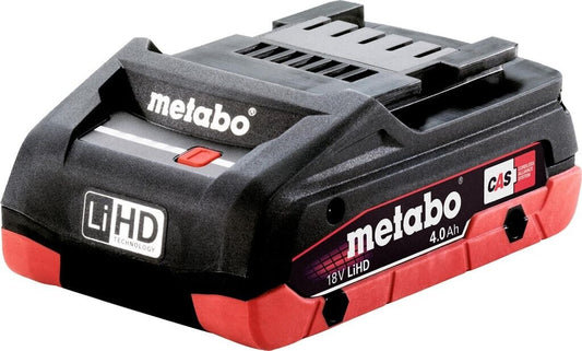 Metabo LiHD Akku 18 V 4,0 Ah 625367000 LiHD-Technologie AIR COOLED