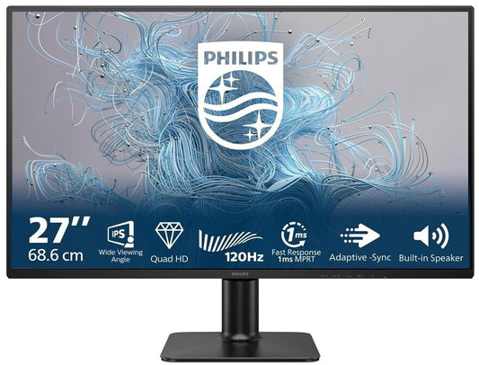 Philips 27E2N2500 27 Zoll QHD IPS Monitor 120 Hz IPS-Panel Adaptive Sync