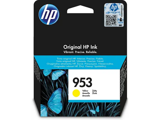 HP 953 F6U14AE Gelb Tintenpatrone 700 Seiten für OfficeJet Pro 77xx 87xx Drucker - Bild 1
