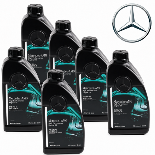 Mercedes-AMG Motoröl SAE 0W-40 MB 229.5 6x1L High Performance A000989741011ACCE