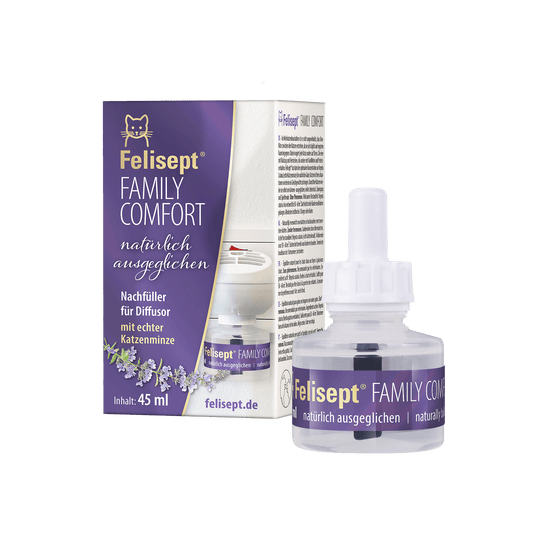 Felisept Family Comfort Nachfüllflakon 45 ml für Mehrkatzenhaushalte Katzen