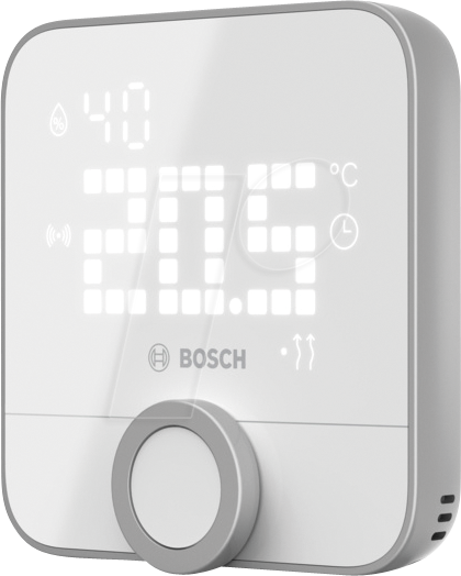 Bosch Smart Home Raumthermostat II 230V Zigbee für Fußbodenheizung weiß Digital