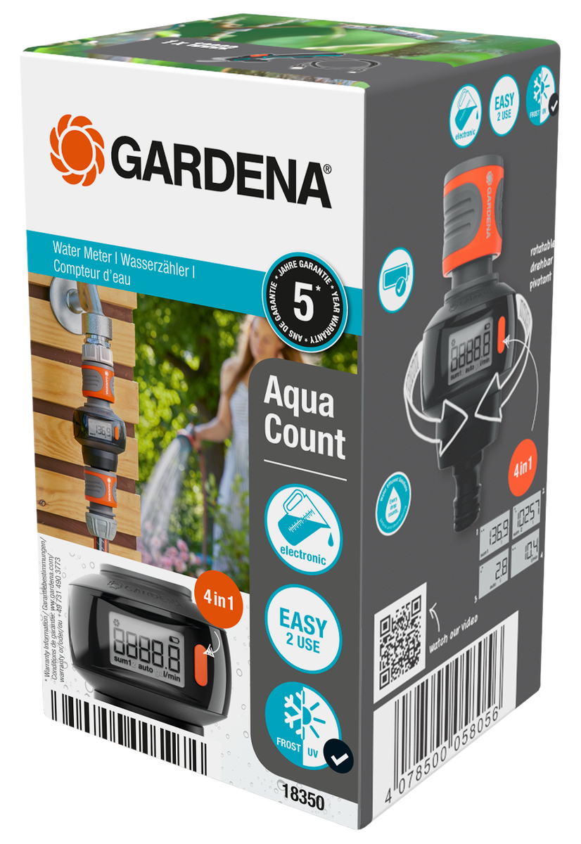 GARDENA AquaCount Wasserzähler 18350-34 – Bild 4