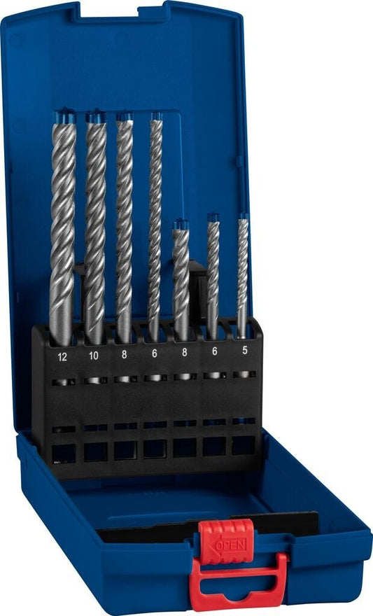 Bosch Expert SDS plus-7X Hammerbohrer-Set 2608900195 7-teilig 5–12 mm Beton – Hauptansicht