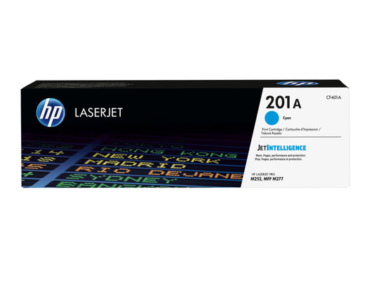 HP 201A LaserJet Tonerkartusche Cyan M252 M274 M277 bis 1330 Seiten fürs Büro – Produktbild 1