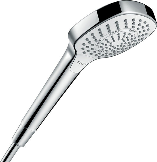 Hansgrohe Croma Select E Multi Handbrause 110 mm 110-mm-Brausekopf 3 Strahlarten – Ansicht 3