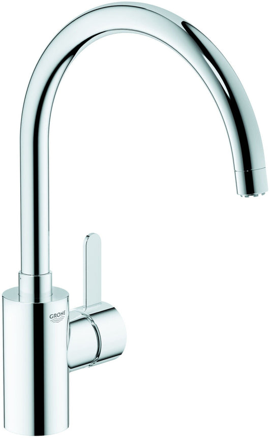 GROHE Eurosmart Cosmopolitan Niederdruck Küchenarmatur Chrom Einhebelmischer – Ansicht 3