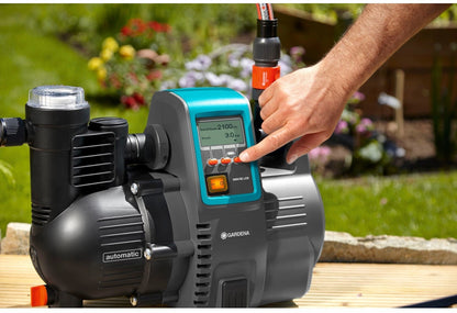 Gardena Haus- und Gartenautomat 5000/5 LCD 1300 W 5000 l/h 5 bar mit LC-Display – Produktbild 4