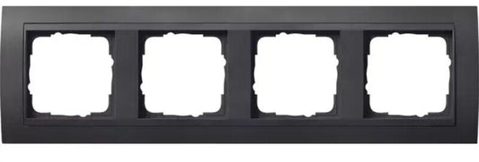 Gira Event Abdeckrahmen 4-fach Anthrazit System 55 021408 Original Neuware 4er