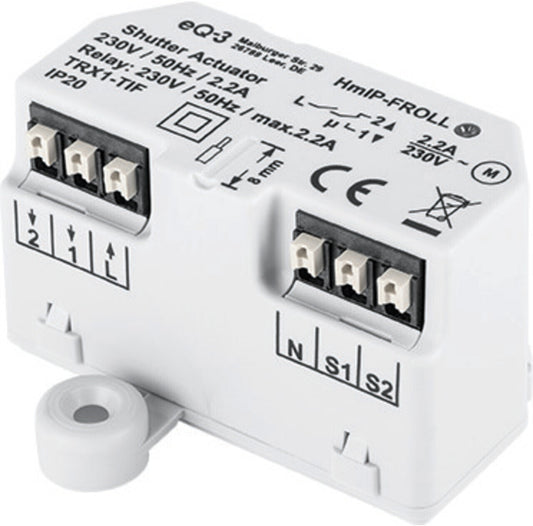 Homematic IP Rollladenaktor Unterputz HmIP-FROLL – Ansicht 1