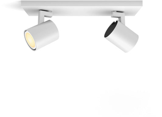 Philips Hue Runner Doppelspot Weiß 2x GU10 2-flammig White Ambiance