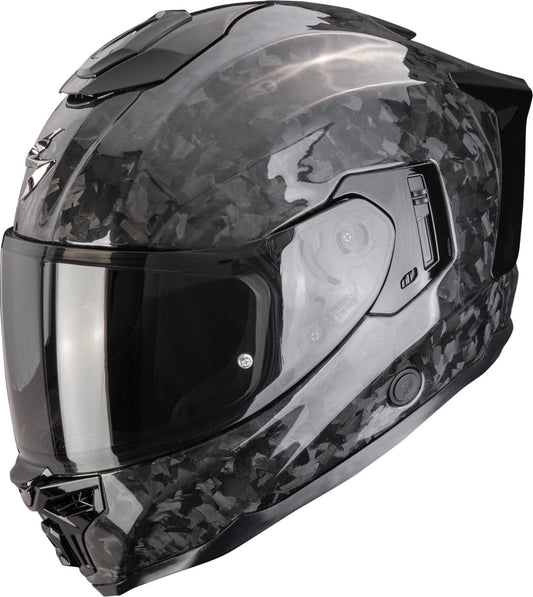 Scorpion EXO-1500 Carbon Air Onyx Integralhelm Schwarz glänzend Größe L 59–60 cm – Hauptansicht