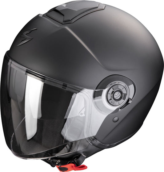 Scorpion EXO-CITY II Solid Motorradhelm Schwarz matt ECE 22.06 Größe M 57–58 cm – Hauptansicht