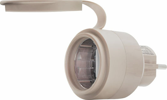Shelly Outdoor Plug S Gen3 Mokka Smart Steckdose IP44 Matter WLAN 12 A Neuware
