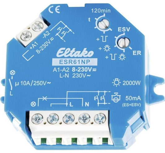 Eltako ESR61NP-230V+UC Multifunktions-Stromstoßrelais