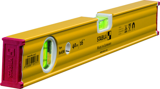 Stabila Type 80 ASM Wasserwaage 40 cm Magnetisch Seltenerd-Magnetsystem