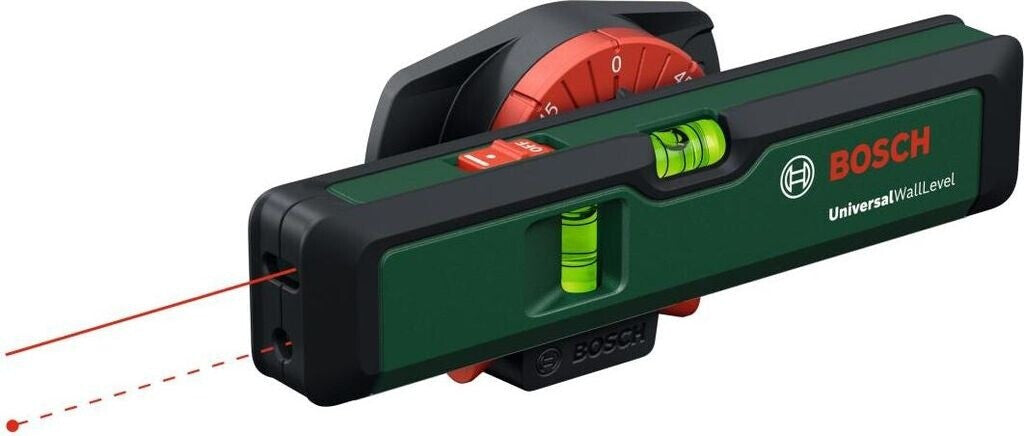Bosch UniversalWallLevel Linienlaser für Wandarbeiten Laserlinien Bedienhilfe – Ansicht 3