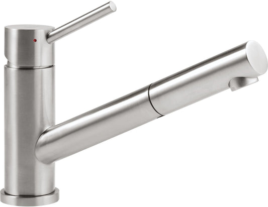 Villeroy & Boch Como Shower Küchenarmatur 925200LC Edelstahl matt ausziehbar – Hauptansicht
